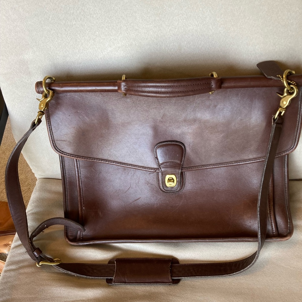 Coach messenger bag/ briefcase